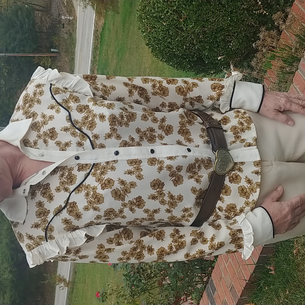 Double D Ranch button snap shirt